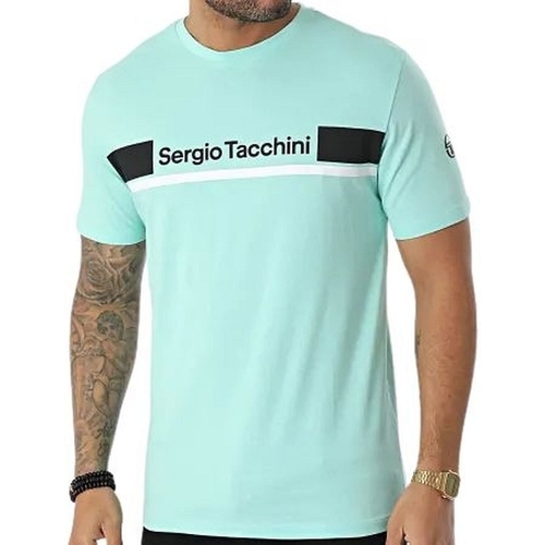 Îmbracaminte Bărbați Tricouri & Tricouri Polo Sergio Tacchini JARED T SHIRT Negru