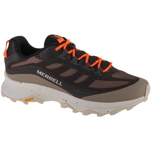 Pantofi Bărbați Trail și running Merrell Moab Speed Negre, Portocalie, Bej