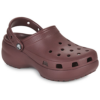 Pantofi Femei Saboti Crocs Classic Platform Clog W Bordo