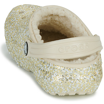 Crocs Classic Lined Glitter Clog K Bej / Auriu