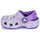 Pantofi Fete Saboti Crocs Classic Glitter Clog T Violet