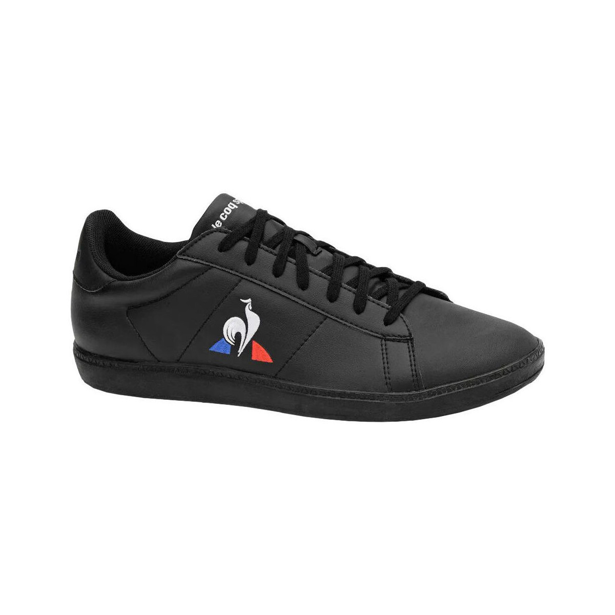 Pantofi Bărbați Sneakers Le Coq Sportif COURTSET TRIPLE BLACK Negru