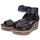 Pantofi Femei Sandale Rieker 68194 Negru