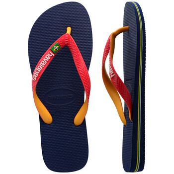 Pantofi Bărbați  Flip-Flops Havaianas BRASIL MIX Blue / Red