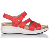 Pantofi Femei Sandale Fluchos SANDALE  F1478 roșu
