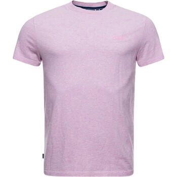 Îmbracaminte Bărbați Tricouri mânecă scurtă Superdry 235489 roz