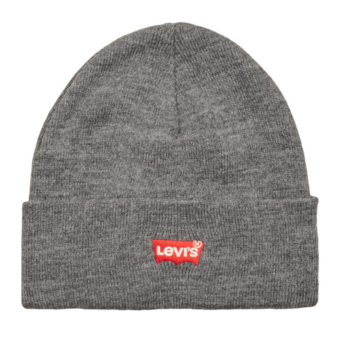 Accesorii textile Căciuli Levi's RED BATWING EMBROIDERED SLOUCHY BEANIE Gri