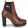 Pantofi Femei Botine Tommy Jeans Essentials High Heel Boot Maro