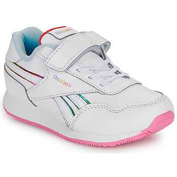 Pantofi Fete Pantofi sport Casual Reebok Classic REEBOK ROYAL CL JOG 3.0 1V Alb / Multicolor