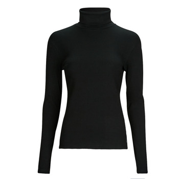Îmbracaminte Femei Tricouri cu mânecă lungă  Petit Bateau SOUS PULL Negru