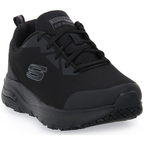 Pantofi Bărbați Sneakers Skechers BLK ARCH FIT SR Negru