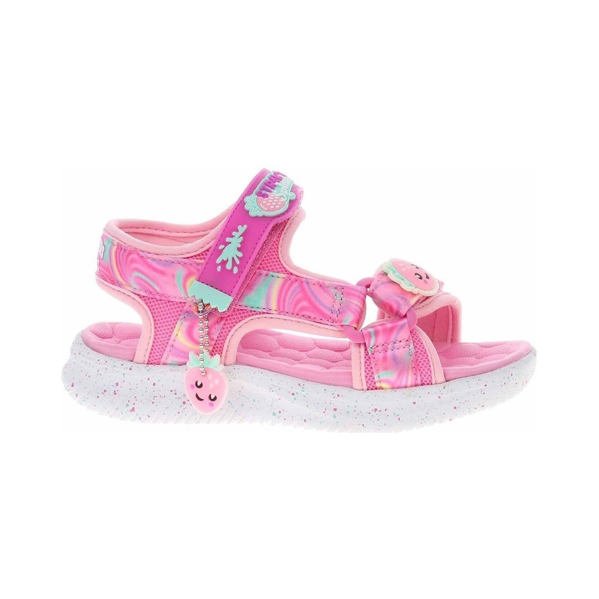 Pantofi Copii Sandale Skechers Jumpsters roz
