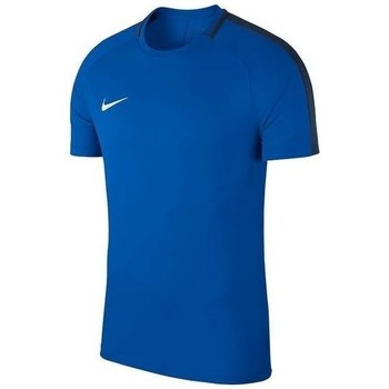 Îmbracaminte Băieți Tricouri mânecă scurtă Nike Academy 18 Junior albastru