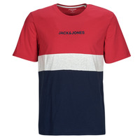 Îmbracaminte Bărbați Tricouri mânecă scurtă Jack & Jones JJEREID BLOCKING TEE SS Multicolor