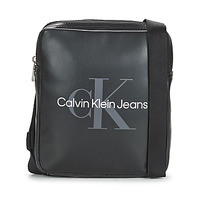 Genti Bărbați Poșete și Sacoșe Calvin Klein Jeans MONOGRAM SOFT REPORTER18 Negru