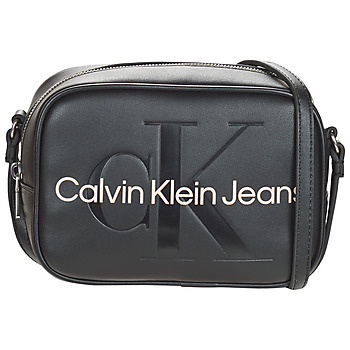Genti Femei Genți  Banduliere Calvin Klein Jeans SCULPTED CAMERA BAG18 MONO Negru
