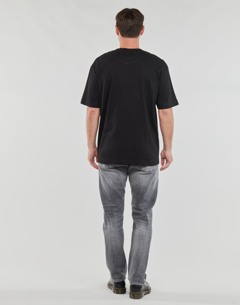 Calvin Klein Jeans STACKED ARCHIVAL TEE Negru