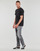 Îmbracaminte Bărbați Tricouri mânecă scurtă Calvin Klein Jeans MIX MEDIA POCKET TEE Negru
