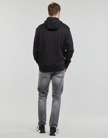 Calvin Klein Jeans CONNECTED LAYER LANDSCAPE HOODIE Negru