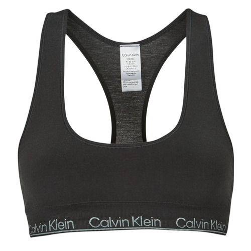 Lenjerie intimă Femei Bustiere sport Calvin Klein Jeans RACERBACK BRALETTE Negru