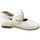 Pantofi Fete Balerin și Balerini cu curea Titanitos 27342-24 Alb