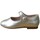 Pantofi Fete Balerin și Balerini cu curea Titanitos 27346-24 Argintiu