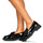 Pantofi Femei Mocasini Moony Mood NEW10 Negru / Croco