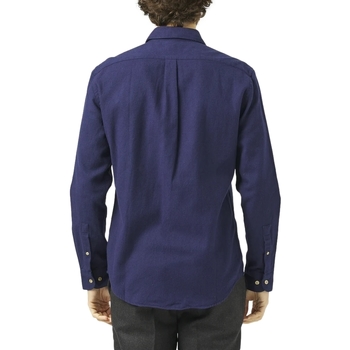 Portuguese Flannel Teca Shirt - Navy albastru