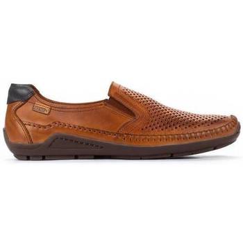 Pantofi Bărbați Mocasini Pikolinos Azores Maro