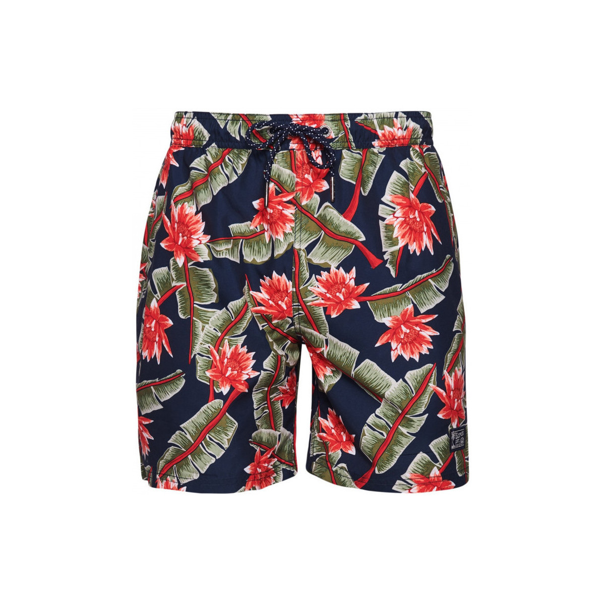Îmbracaminte Bărbați Maiouri și Shorturi de baie Superdry Vintage hawaiian swimshort albastru