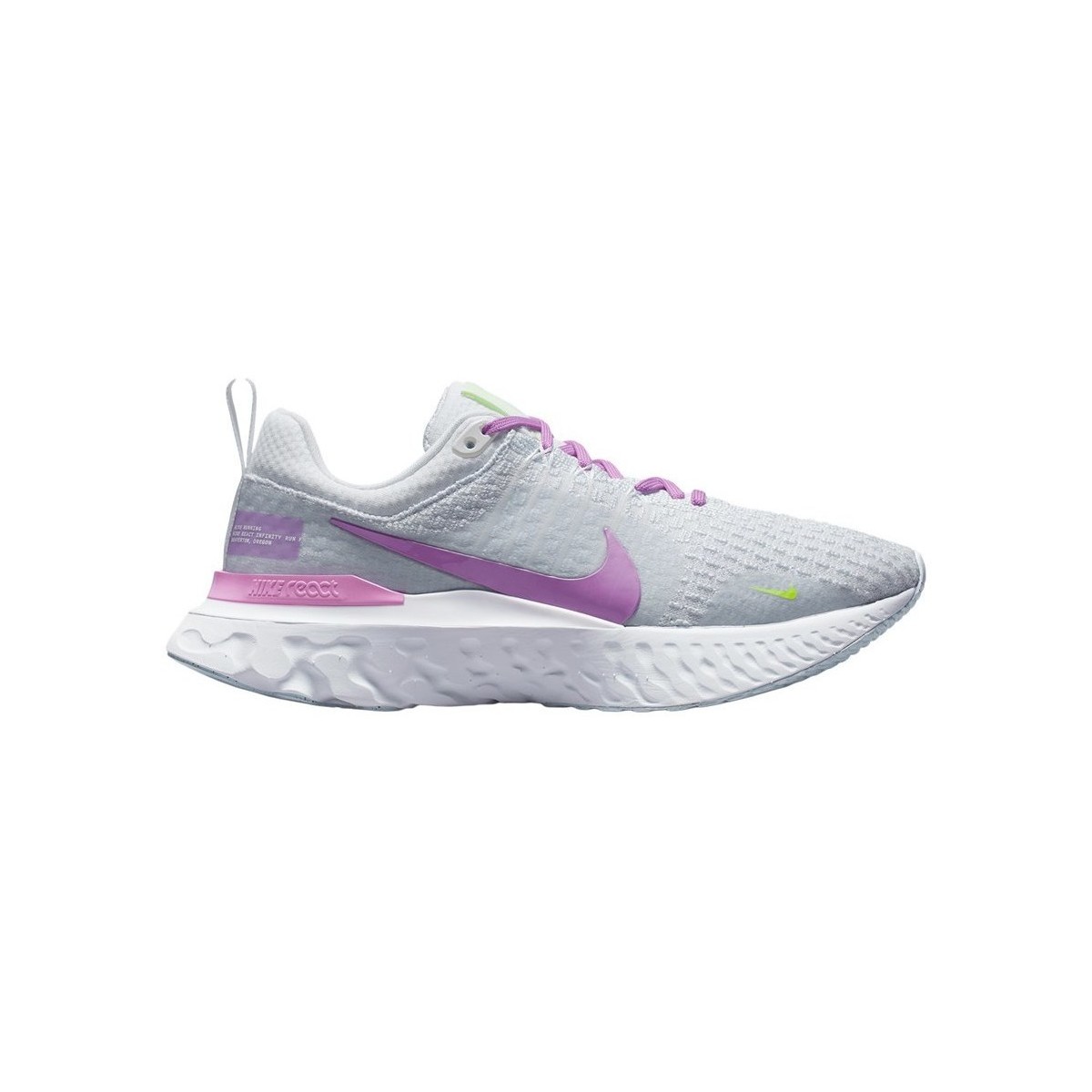 Pantofi Femei Trail și running Nike React Infinity Run FK 3 Alb, Violete