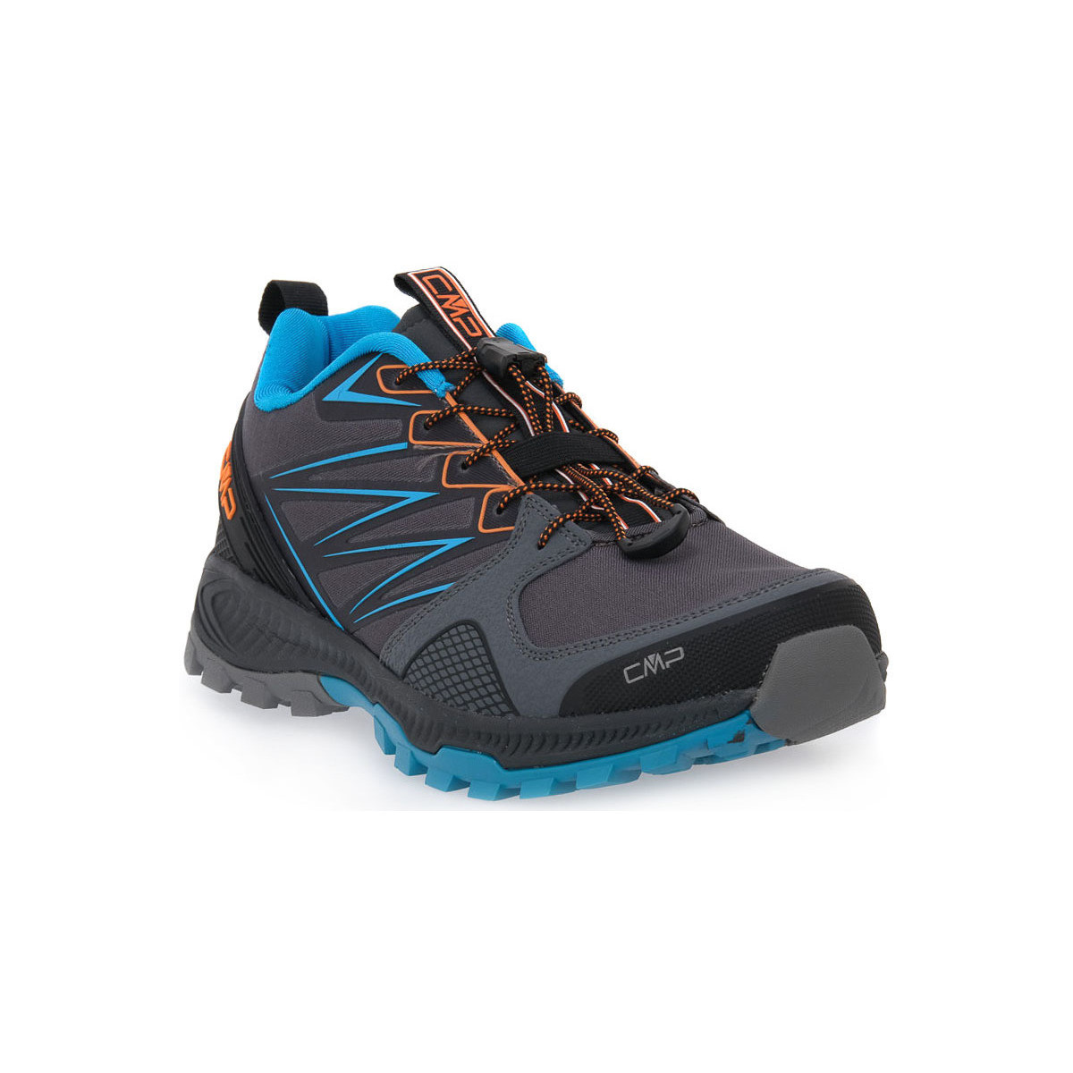 Pantofi Bărbați Drumetie și trekking Cmp 47UN ATIK TRAIL RUNNING Gri