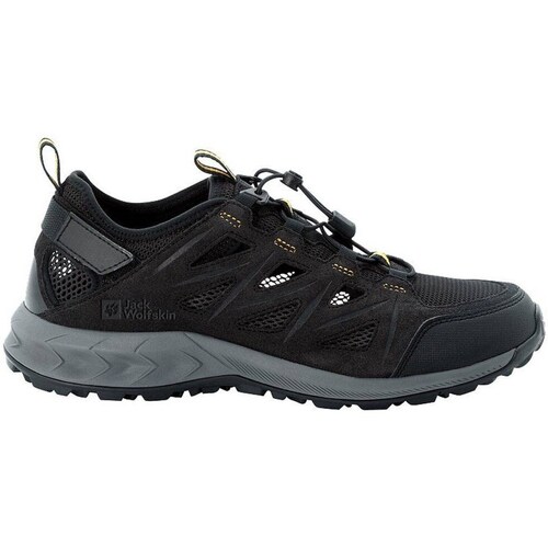 Pantofi Bărbați Pantofi sport Casual Jack Wolfskin Woodland 2 Hybrid Low M Negre, Cafenii
