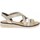 Pantofi Femei Sandale Rieker V366390 Auriu