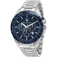 Ceasuri & Bijuterii Bărbați Ceasuri Analogice Maserati R8873612043, Quartz, 45mm, 10ATM Argintiu