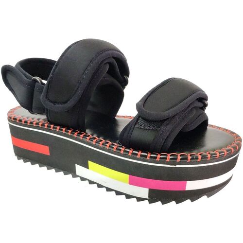 Pantofi Femei Sandale Desigual Rainbow color Negru