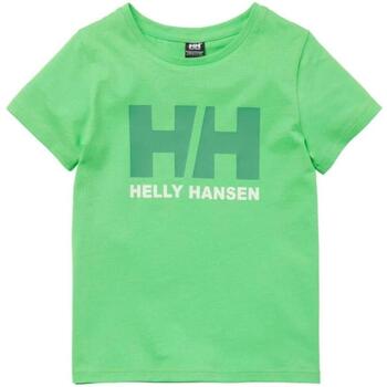 Îmbracaminte Băieți Tricouri mânecă scurtă Helly Hansen  verde