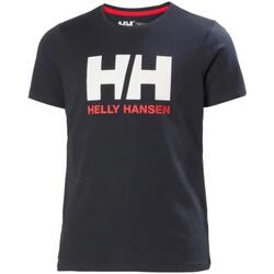 Îmbracaminte Băieți Tricouri mânecă scurtă Helly Hansen  albastru