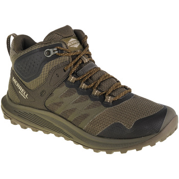 Pantofi Bărbați Drumetie și trekking Merrell Nova 3 Mid Tactical WP verde