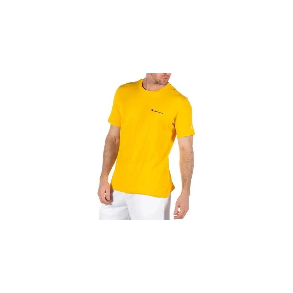 Îmbracaminte Bărbați Tricouri mânecă scurtă Champion Crewneck Tshirt galben
