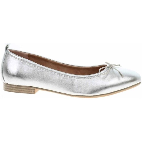 Pantofi Femei Balerin și Balerini cu curea Tamaris 112210820941 Argintiu