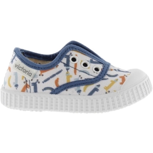 Pantofi Copii Sneakers Victoria Baby 366161 - Azul Multicolor