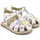 Pantofi Fete Sandale Bibi Shoes Sandale Fetite Bibi Afeto V Flowers White Alb