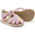 Pantofi Fete Sandale Bibi Shoes Sandale Fetite Bibi Afeto V Flowers Pink roz