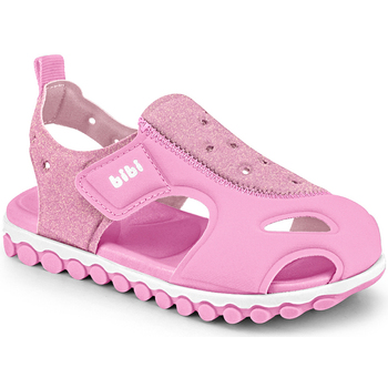 Pantofi Fete Sandale
 Bibi Shoes Sandale Fete Bibi Summer Roller Sport Pink Glitter Roz