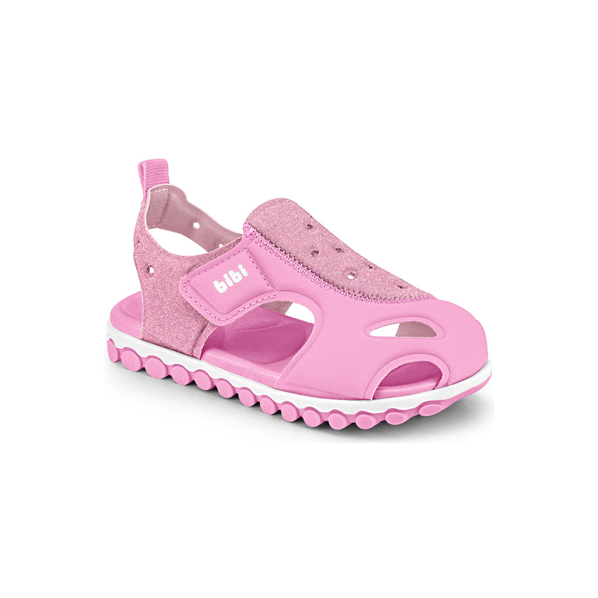 Pantofi Fete Sandale Bibi Shoes Sandale Fete Bibi Summer Roller Sport Pink Glitter roz