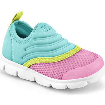 Pantofi Fete Sneakers Bibi Shoes Pantofi Sport Fete Bibi Energy New II Pink/Turqoise Roz