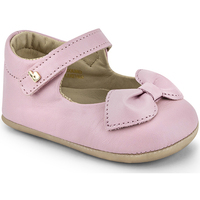 Pantofi Fete Balerin și Balerini cu curea Bibi Shoes Balerini Fetite Bibi Afeto Joy Pink Bow Roz