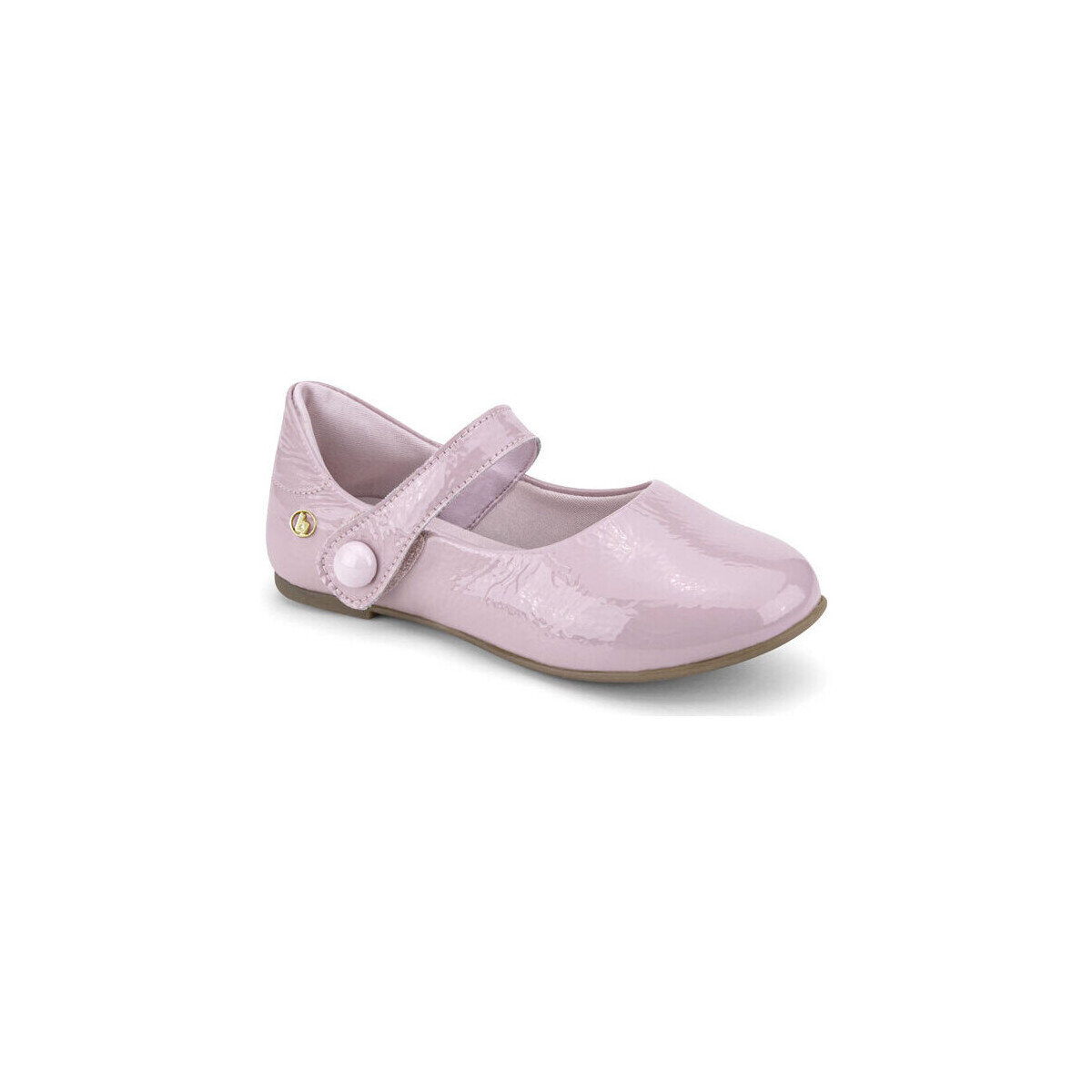 Pantofi Fete Balerin și Balerini cu curea Bibi Shoes Balerini Bibi Ballerina Camelia roz