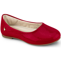 Pantofi Fete Balerin și Balerini cu curea Bibi Shoes Balerini Bibi Ballerina Classic Red Rosu